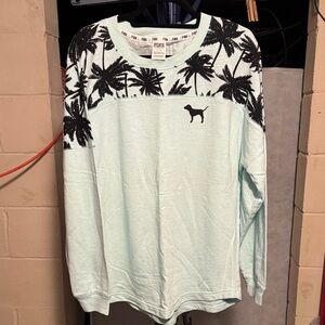 Victoria's Secret PINK Mint Green long sleeve